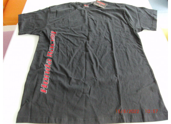 Restposten: Honda Black Racing shirt, Größe M, schwarz