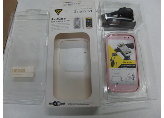 Restposten: Topeak RideCase für Samsung Galaxy S4, mit Halter, pink