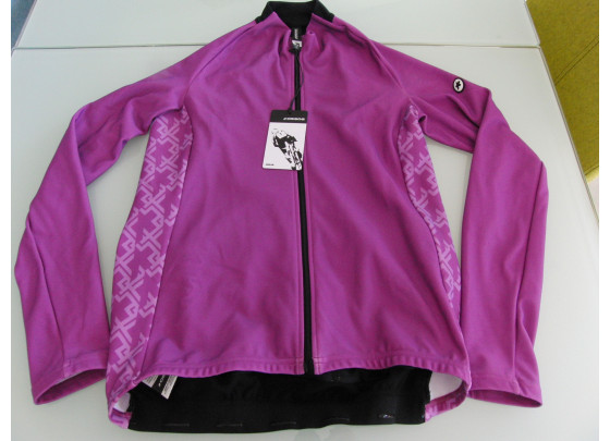 B-Ware: Assos Uma GT Summer C2 Langarm Fahrradtrikot Damen, Größe XL, Venus Violett