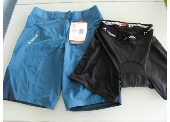 B-Ware: Vaude Altissimo II Radshorts Damen, Größe 38/S, ultramarine