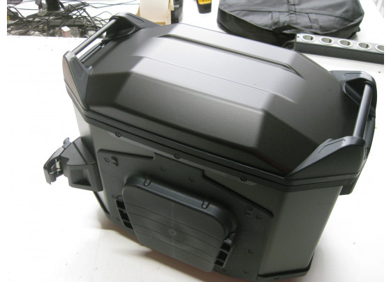 B-Ware: Hepco & Becker XCEED 38 Motorrad Seitenkoffer, links, schwarz
