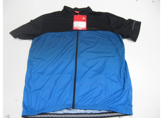 Restposten: Löffler FZ Flow Fahrradtrikot, Größe 50, Herren, blau / schwarz