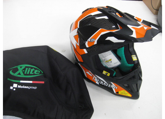 Restposten: Helm Touratech Aventuro EnduroX Namib, Größe S (56/57), Herstellungsjahr 2018, orange