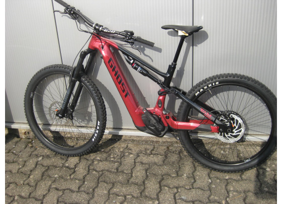 B-Ware: B-Ware: Ghost E-ASX 160 Essential E-MTB Fully, 29/27,5", R=43cm, 625Wh Bosch CX, rostrot / schwarz