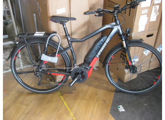 Gebrauchtware: Haibike Sduro S 9 S-Pedelec, R=48cm, 28", 500Wh Yamaha, anthrazit / rot