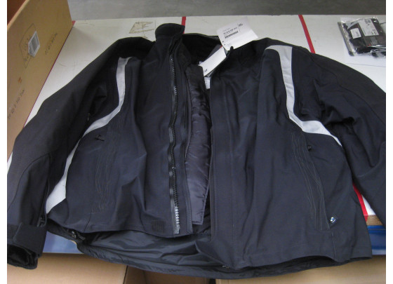 Restposten: BMW StreetGuard 3 Motorradjacke Herren, Größe 30, schwarz