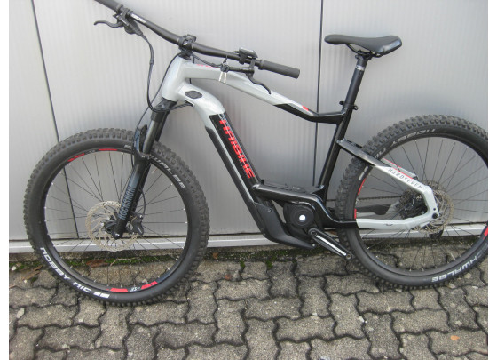 Gebrauchtware: Haibike HardSeven 9, E-Mountainbike, 27,5", R=48cm, 625Wh Bosch CX, schwarz / grau