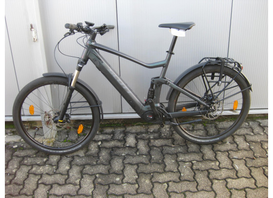 Gebrauchtware: Scott Axis eRide Fully Trekking E-Bike, R=54cm, 29", 625Wh Bosch CX, grün