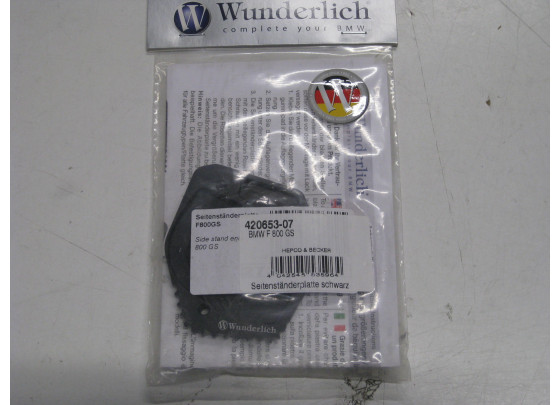 Restposten: Wunderlich Seitenständer Auflagevergrößerung BMW F800