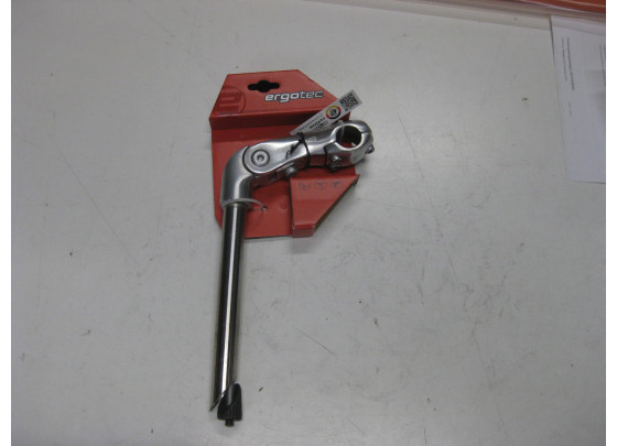 B-Ware: ergotec Kobra Vario SL Vorbau (ø22,2mm | 230/110mm | 1" | -10/+50° | silber) 