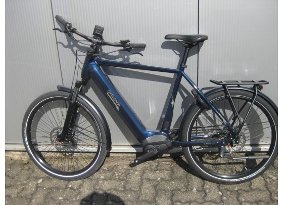 B-Ware: Green’s Carlton F750 High Trekking E-Bike, 27,5", R=59cm, 750Wh, Bosch, kingsblue