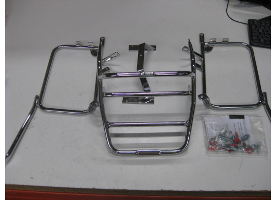 B-Ware: Hepco & Becker Komplettträger MZ Silver Star Classic, chrom, (1992-1997)