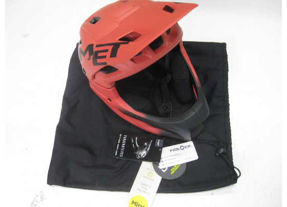 B-Ware: MET Parachute MCR MIPS Fahrradhelm, Größe M, 56-58cm, rostschwarz