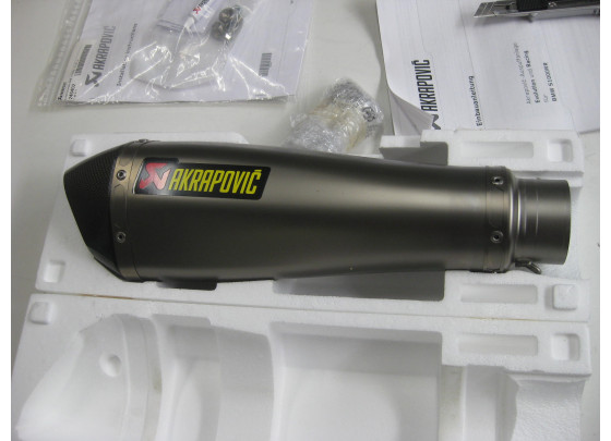 Restposten: Akrapovic Evolution Line Auspuffanlage BMW S1000RR Titanium 