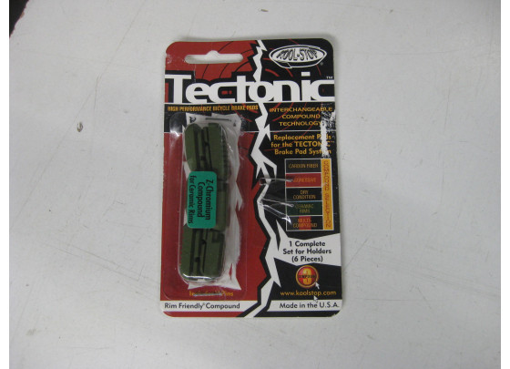 B-Ware: Kool Stop Tectonic Bremsgummi R6, grün