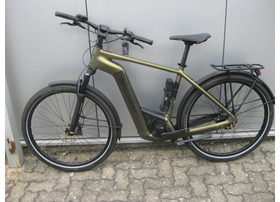 Gebrauchtware: Bergamont E-Horizon Premium Pro Belt High Trekking E-Bike, 28", R=56cm, 750Wh Bosch CX, dunkelgold