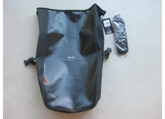 B-Ware: XLC BA-W41 Gepäckträgertasche (19,2 Liter | wasserdicht), schwarz