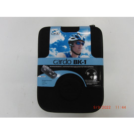 Restposten: Cardo BK-1 Kommunikationssystem für Fahrradhelme, schwarz-silber