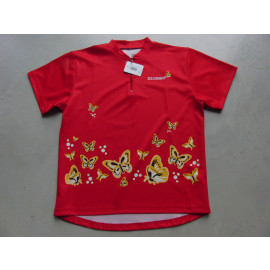 Restposten: Scott Girl's Shirt, kurz, Größe XL, rot