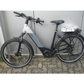 B-Ware: Green’s Richmond F625N Trekking E-Bike, 27,5", R=53cm, 625Wh Bosch CX, light grey matt