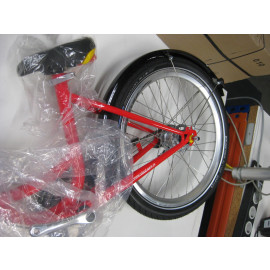 B-Ware: Roland add+bike Trailer mit 3-Gang Nabenschaltung, rot