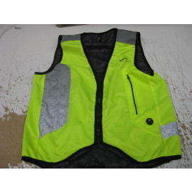 B-Ware: Wowow Tegra USB-Rücklicht Sicherheitsweste, Größe L, gelb