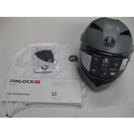 B-Ware: AGV K3 Mono Nardo Grey Motorradhelm, Größe M, Grau