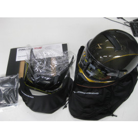 B-Ware: Scorpion EXO-HX1 Carbon SE Solid Integralhelm, Größe L(59), schwarz/carbon/gold