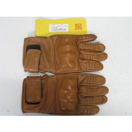 Restposten: Rokker Explorer Motorradhandschuhe Damen, Größe M, braun
