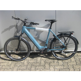 B-Ware: Green’s Carlton R750 High Trekking E-Bike, 27,5", R=59cm, 750Wh Bosch, Rücktritt, grey blue
