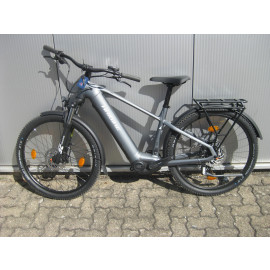 B-Ware: Haibike Trekking 4 High Trekking E-Bike, 27,5", R=45cm, 720Wh Yamaha PW-S2, dunkelsilber / perle