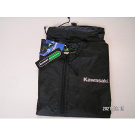 Restposten: Kawasaki Regenjacke, Größe 2XL, schwarz/grün