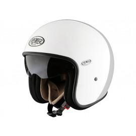 Restposten: Premier Helmets Vintage Mono U8 Jethelm, Größe S (55/56), weiß, Vorgängermodell